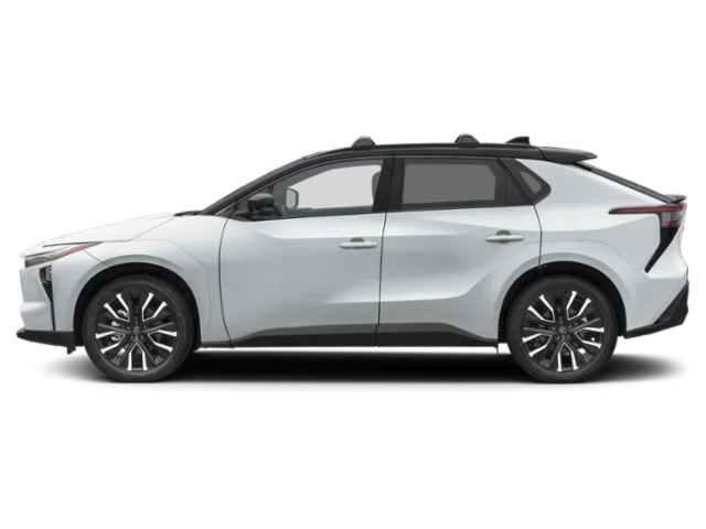 New 2026 Wind Chill Pearl w/Midnight Black Metallic Roof Toyota Limited image 3