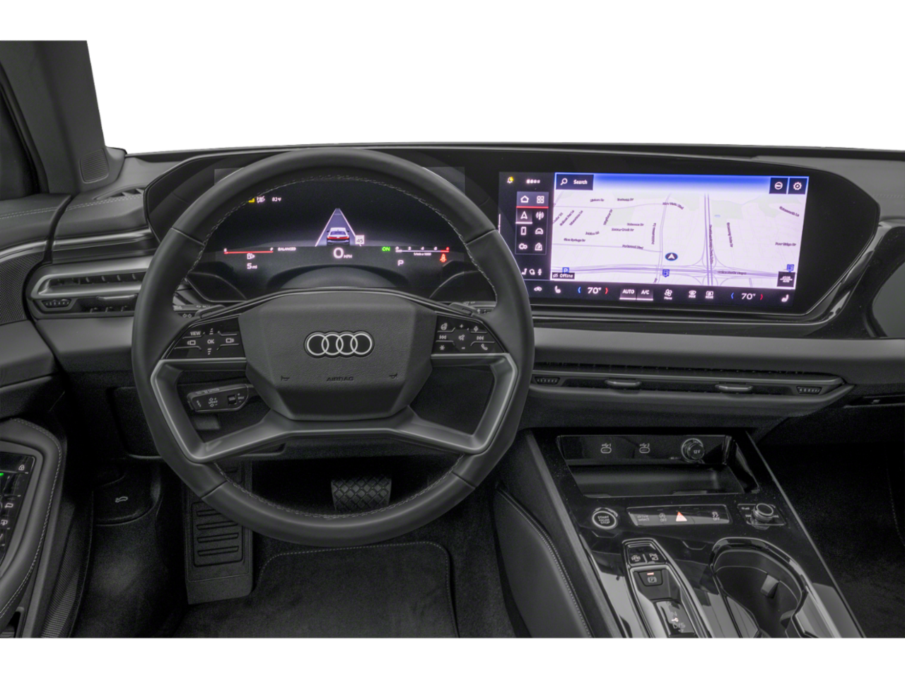 Used 2025 Glacier White Metallic Audi Premium Plus image 4