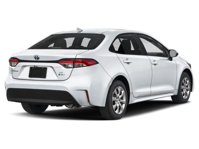 New 2027 Wind Chill Pearl Toyota Hybrid LE image 2