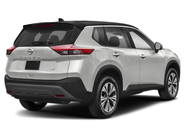 Used 2023 Pearl White Tricoat/Super Black Nissan SV image 2