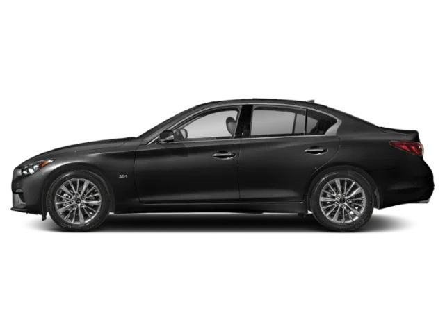 Used 2019 Black Obsidian (kh3) INFINITI 3.0T Luxe image 6