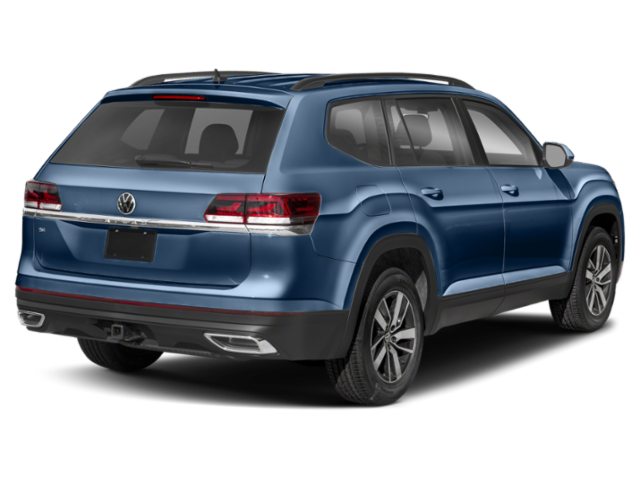 Used 2021 Blue Metallic Volkswagen 3.6L V6 SE w/Technology R-Line image 2