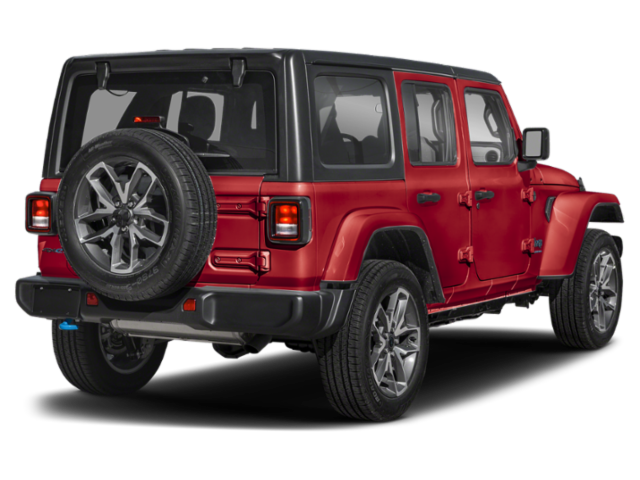 Used 2024 Red Jeep Rubicon 4xe image 2