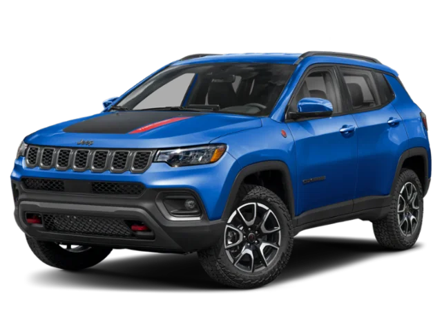 Used 2025 Blue Jeep Trailhawk image 1
