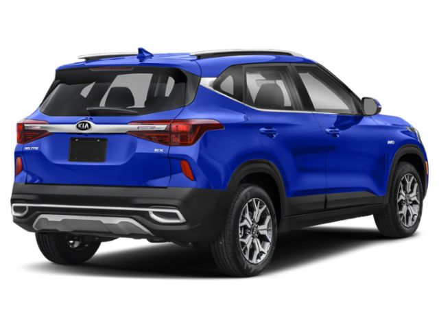 Used 2021 Neptune Blue Kia EX image 2