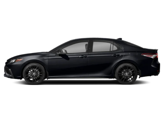 Used 2022 Midnight Black Metallic Toyota XSE V6 image 4