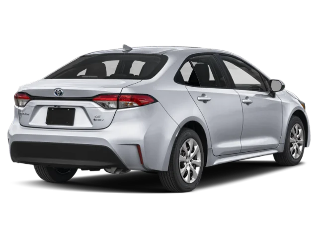 New 2026 Classic Silver Metallic Toyota Hybrid LE image 2