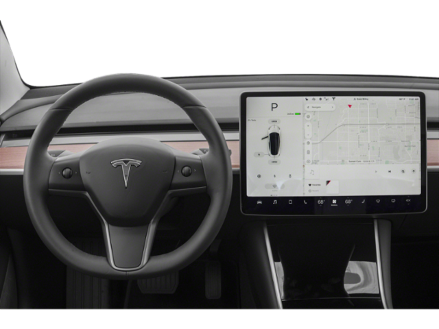 Used 2019 Pearl White Multi-Coat TESLA LONG RANGE AWD image 8
