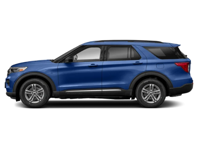 Used 2021 Blue Metallic Ford XLT image 3
