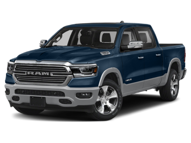 Used 2021 Patriot Blue Pearlcoat Ram Laramie image 1