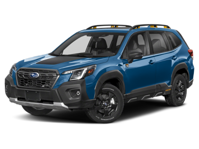 Used 2024 Geyser Blue Pearl Subaru Wilderness image 1