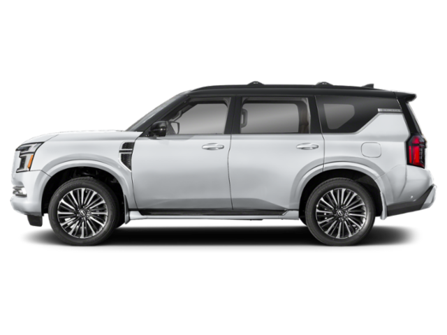 New 2026 Everest White TriCoat / Super Black Two-tone Nissan Platinum Reserve image 8