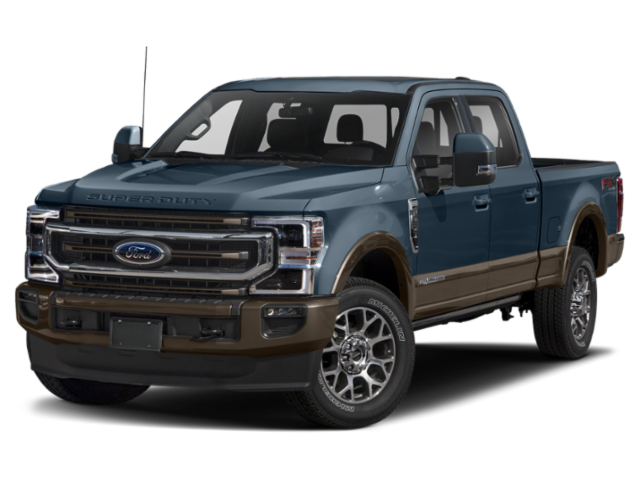 Used 2021 Blue Ford King Ranch image 1