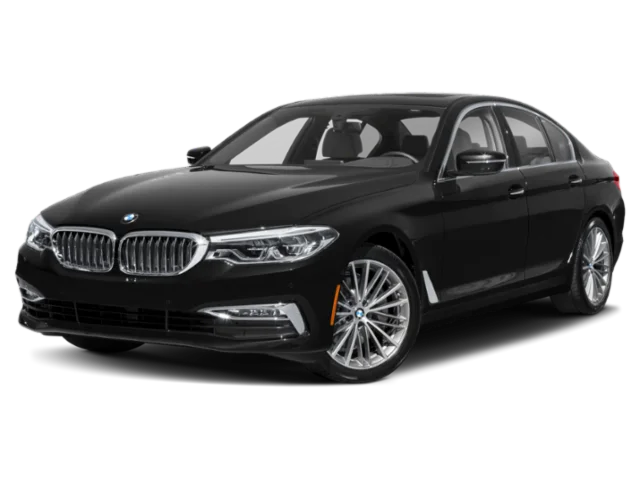 Used 2020 Blue BMW 540i xDrive image 1