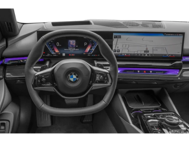 New 2027 Mineral White Metallic BMW 540i xDrive image 4