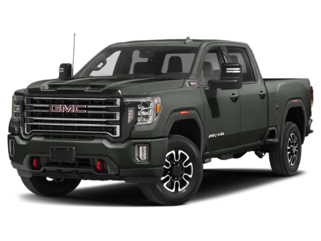 Used 2022 Forest Metallic GMC AT4 image 1