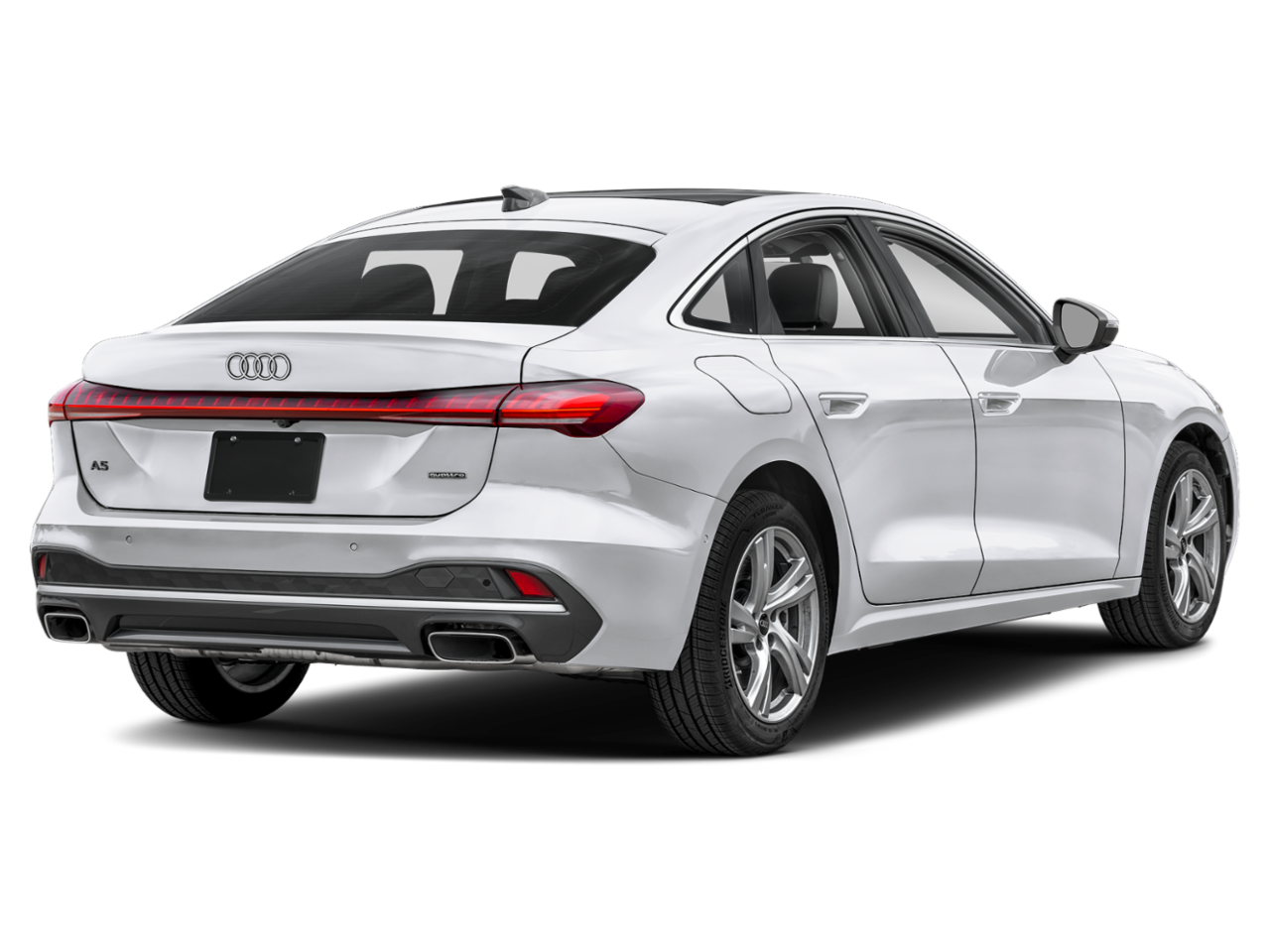 Used 2025 Glacier White Metallic Audi Premium Plus image 2
