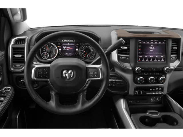 Used 2020 Diamond Black Crystal Pearl Coat Ram Limited image 13