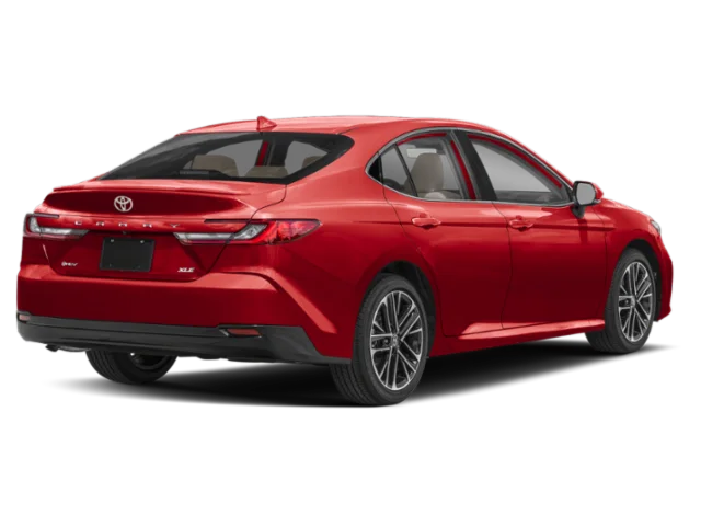 New 2026 Red Toyota XLE image 2