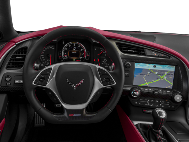 Used 2017 TORCH RED Chevrolet Z06 1LZ image 4