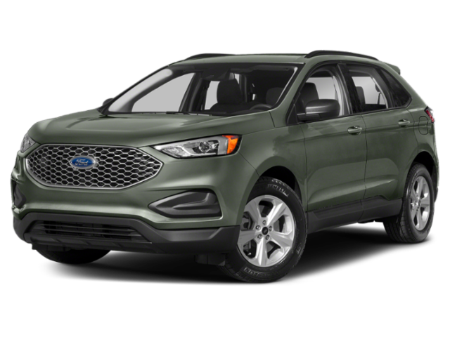 Used 2024 Forged Green Metallic Ford SE image 1