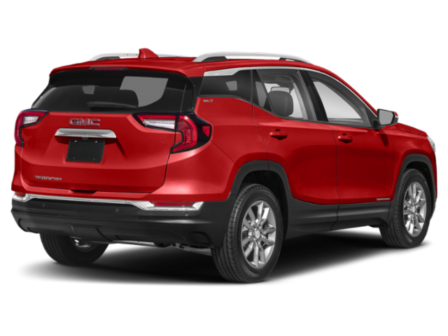 Used 2023 Volcanic Red Tintcoat GMC SLT image 2