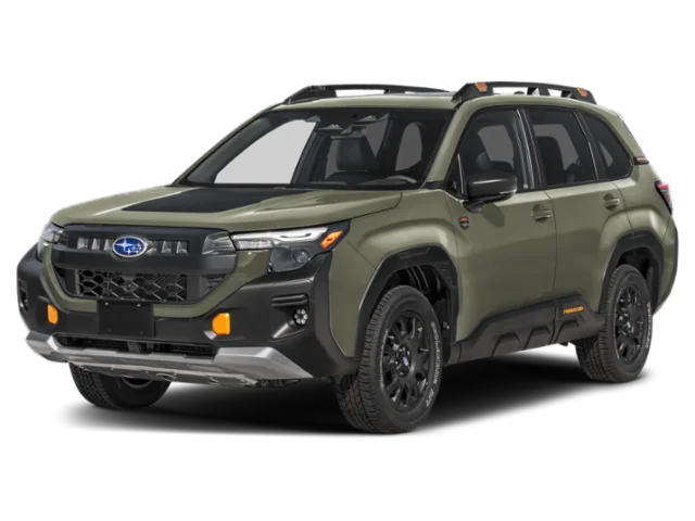 New 2026 Green Subaru Wilderness image 1