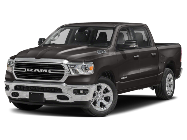 Used 2021 Granite Crystal Metallic Clearcoat Ram Big Horn image 1