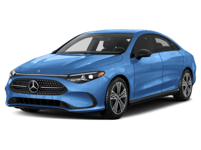 New 2027 Sky Blue Metallic Mercedes-Benz CLA 220 Hybrid image 1