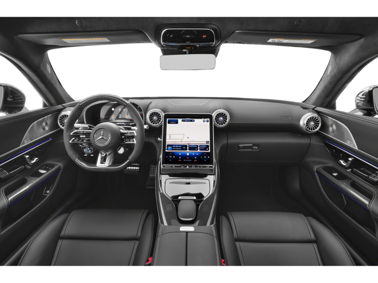 New 2027 MANUFAKTUR Night Black Magno Mercedes-Benz AMG® GT 55 Coupe image 8