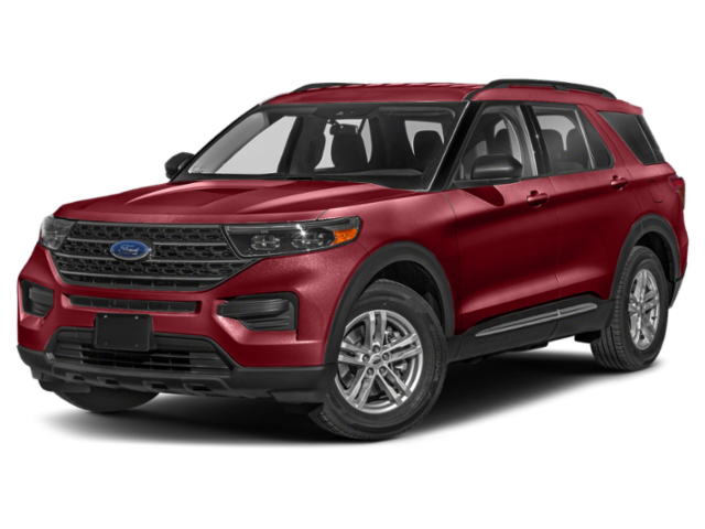 Used 2023 Rapid Red Metallic Tinted Clearcoat Ford XLT image 1