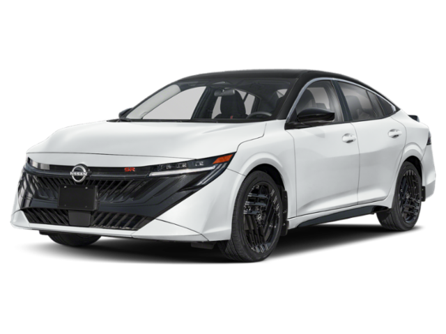 Aspen White TriCoat / Super Black Two-tone 2026 Nissan Sentra Sedan Front-Wheel Drive Continuously Variable Transmission