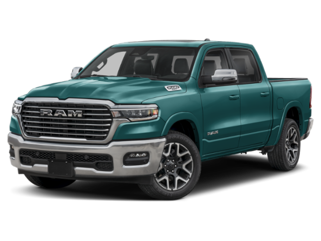 New 2026 Serrano-Green Metallic Exterior Paint RAM Laramie image 1