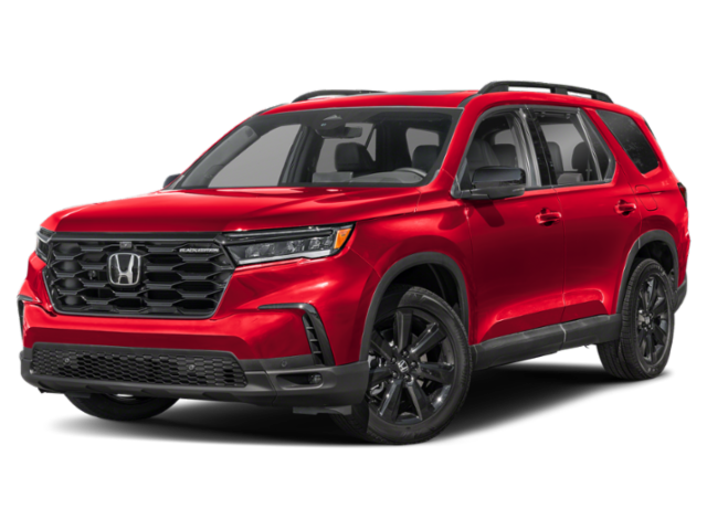 Certified Used 2025 Radiant Red Metallic II Honda Black Edition image 2