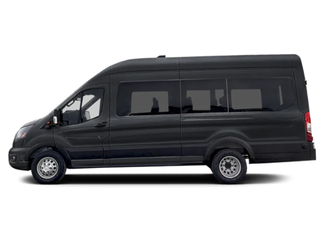 New 2026 Agate Black Metallic Ford Passenger Van XLT image 2