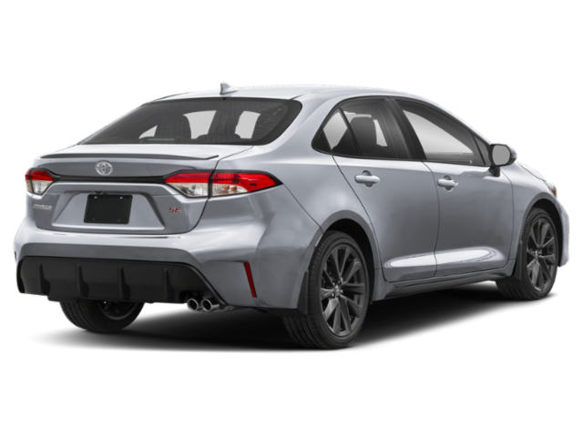 Used 2023 Classic Silver Metallic Toyota SE image 2