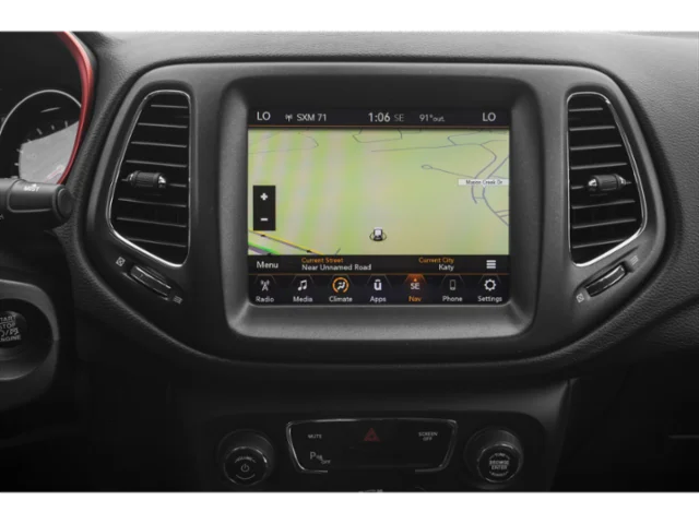 Used 2018 Laser Blue Pearl Coat Jeep Trailhawk image 19