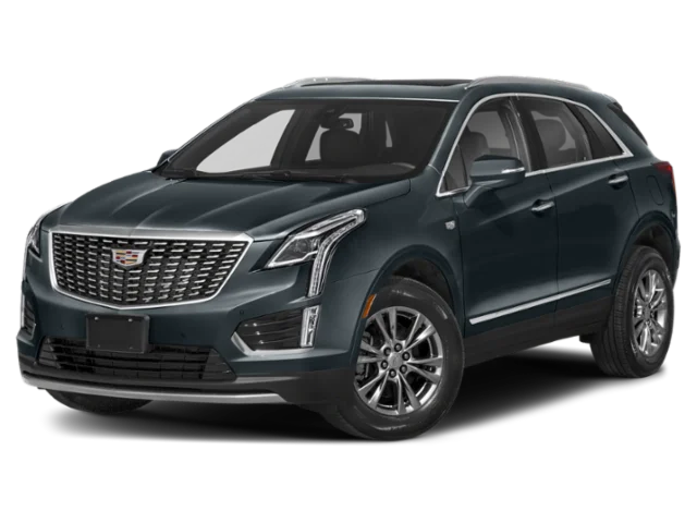 Used 2021 SHADOW METALLIC Cadillac FWD Premium Luxury image 1
