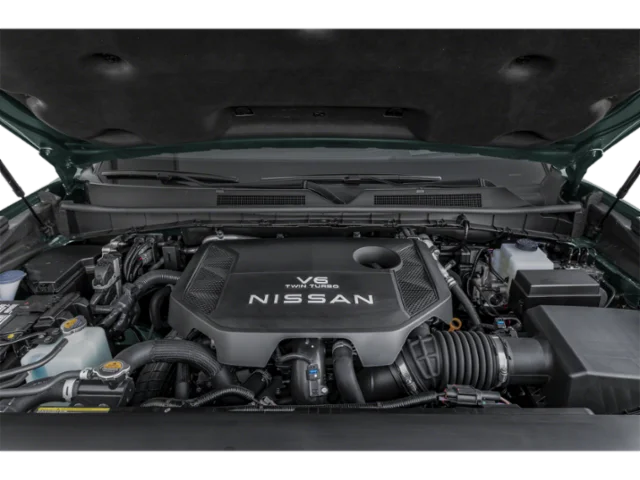 New 2026 Everest White TriCoat / Super Black Two-tone Nissan Platinum Reserve image 9