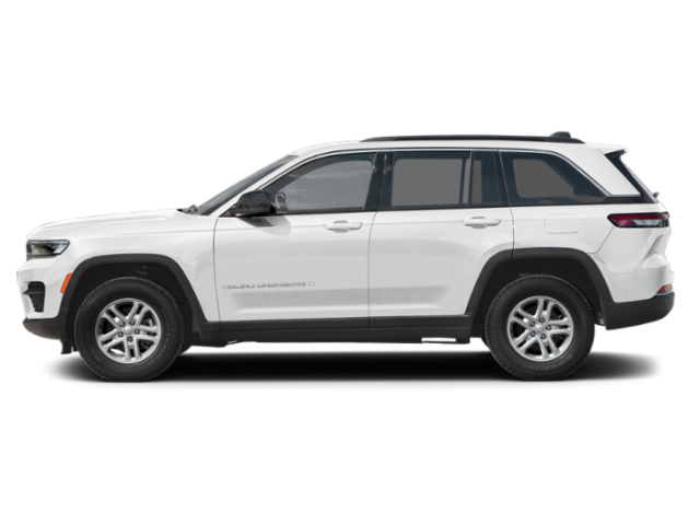 New 2025 Bright White Clear-Coat Exterior Paint Jeep Limited image 3