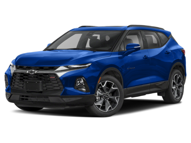 Used 2021 Bright Blue Metallic Chevrolet RS image 2