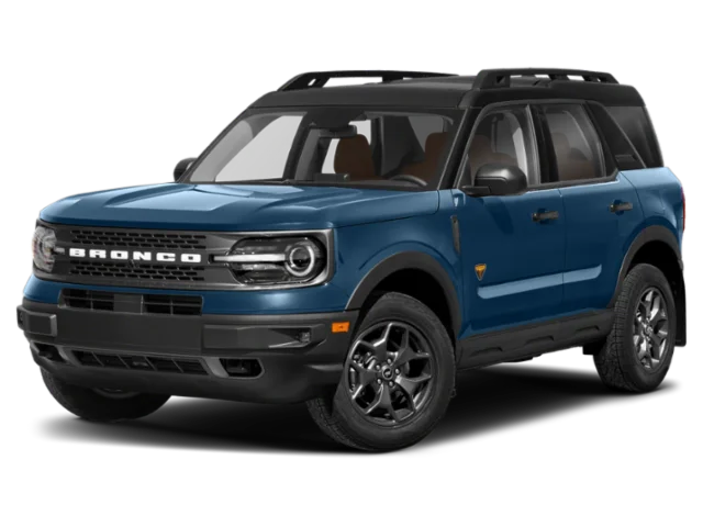 Used 2021 Blue Ford Badlands image 1