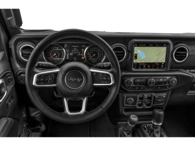 Used 2022 Black Clearcoat Jeep High Altitude image 4