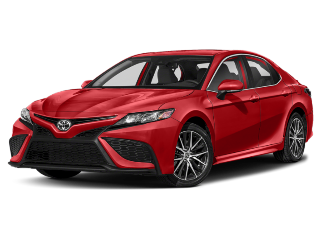 Used 2023 Supersonic Red Toyota SE image 1