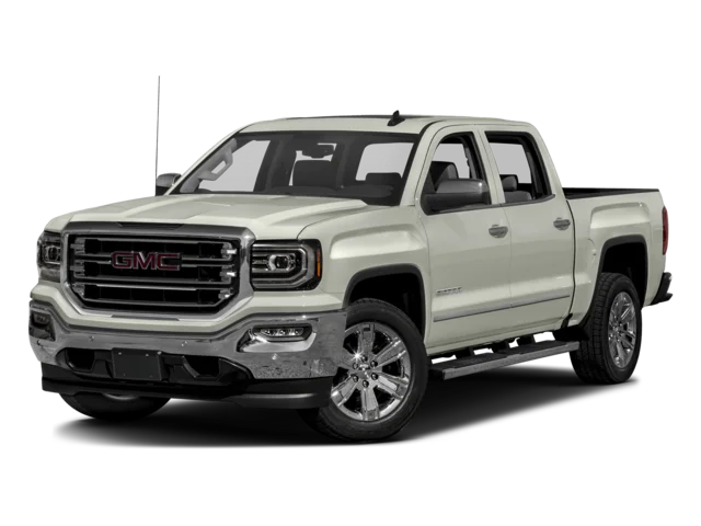 Used 2018 White Frost Tricoat GMC SLT image 5