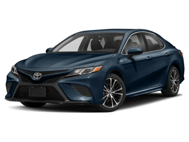 Used 2020 Galactic Aqua Mica Toyota SE image 1