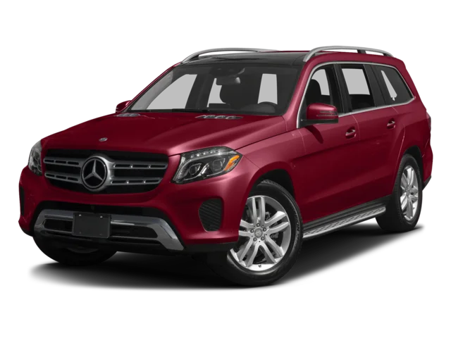 Used 2017 designo Cardinal Red Metallic Mercedes-Benz GLS 450 image 1