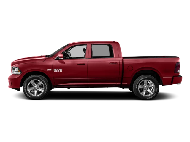 Used 2016 Flame Red Clearcoat Ram Big Horn image 3