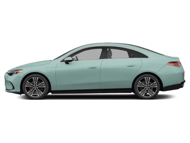 New 2027 Liquid Crystal Green Mercedes-Benz CLA 250+ Electric image 2