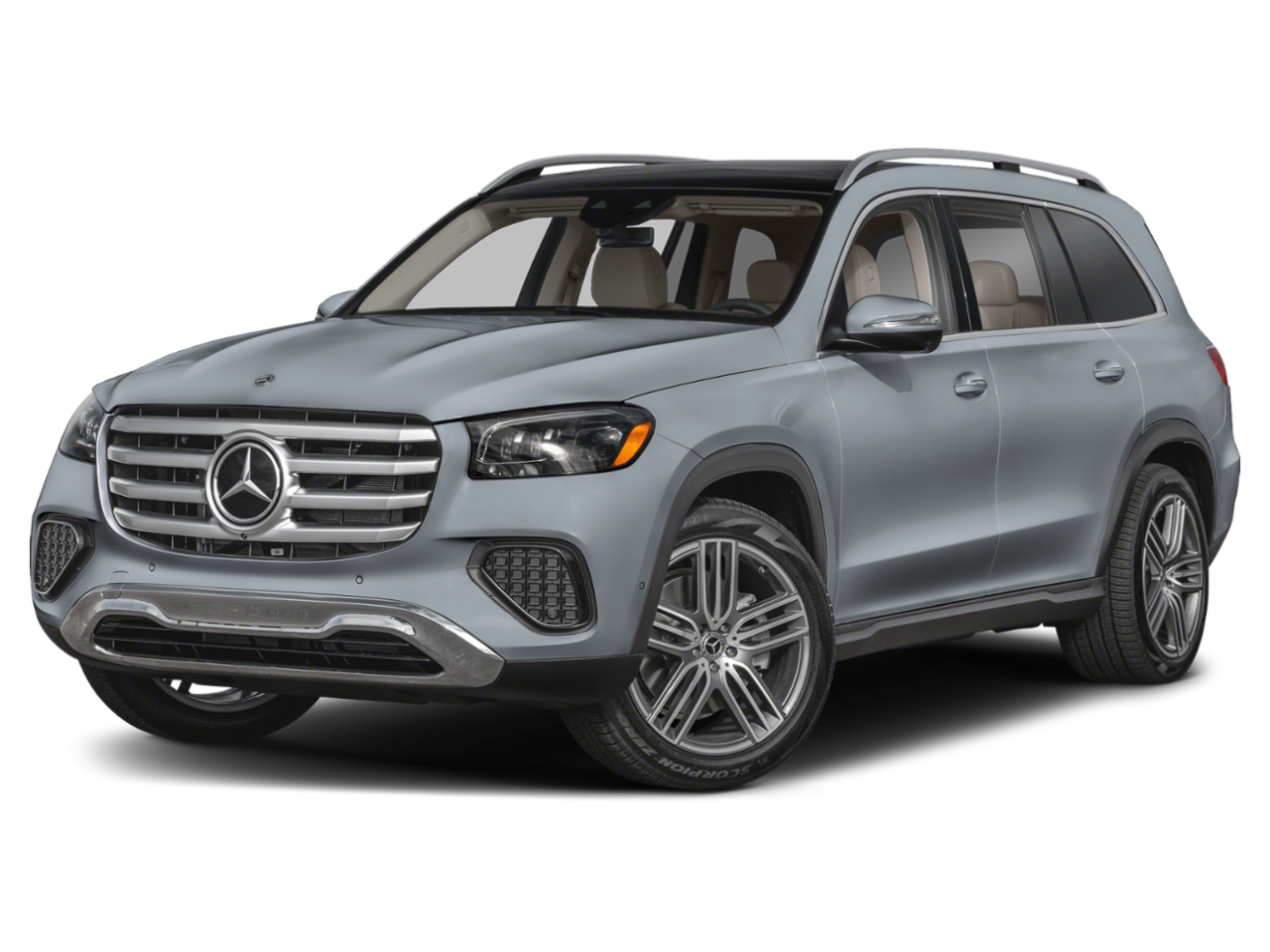New 2026 Selenite Grey Metallic Mercedes-Benz GLS 450 4MATIC® SUV image 1
